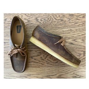 Clarks Wallabee beeswax leather, 9